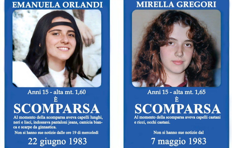 Emanuela Orlandi e Mirella Gregori: sì alla commissione parlamentare