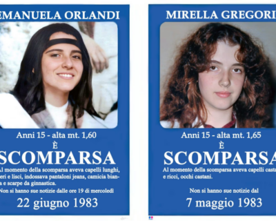 Emanuela Orlandi e Mirella Gregori: sì alla commissione parlamentare